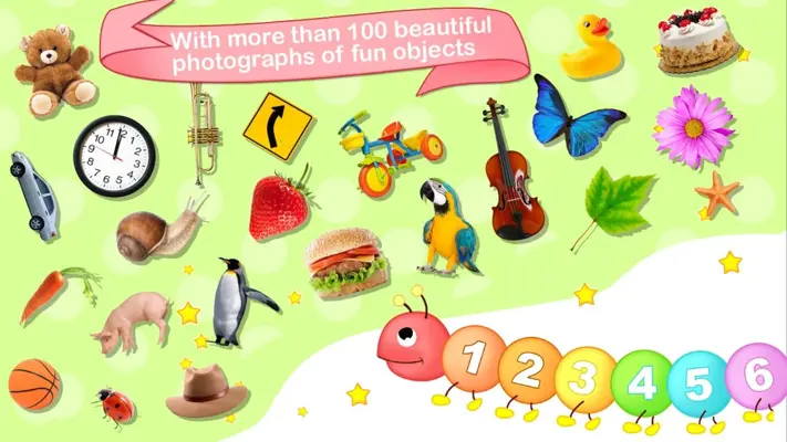 Toddler Counting 123 Kids Free android App screenshot 0